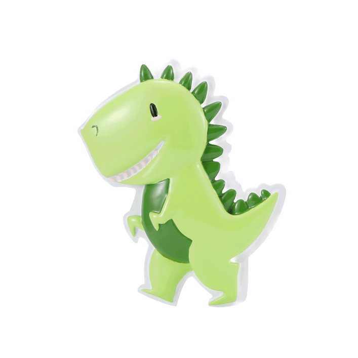 Playful green dinosaur ornament with smiling face for Christmas Ornaments & Tree Decorations under $50 collection
