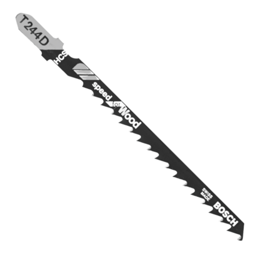 Bosch 4 in. Speed Wood Jigsaw Blades, 5-Pack – Fast Cuts