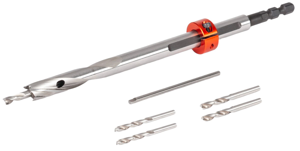 UJK Pocket Hole Drill Bit Complete Package