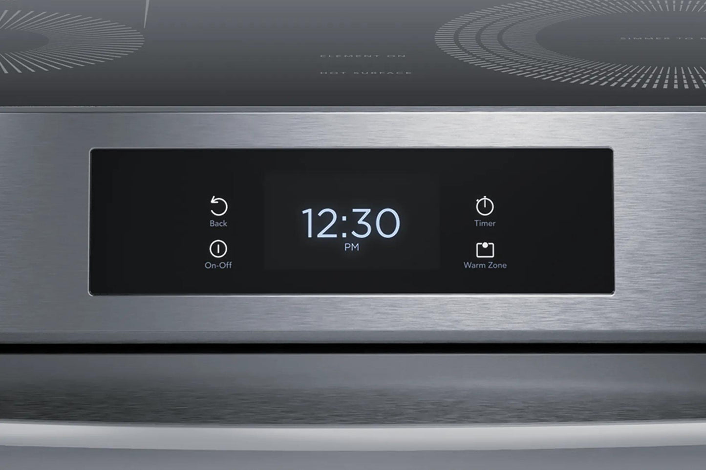 30" Front Control Electric Range with Total Convection