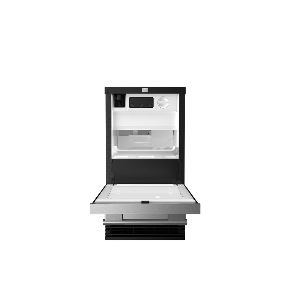 18-Inch 35 lb. Automatic Ice Maker with Clear Ice Technology in PrintShield® Stainless Steel