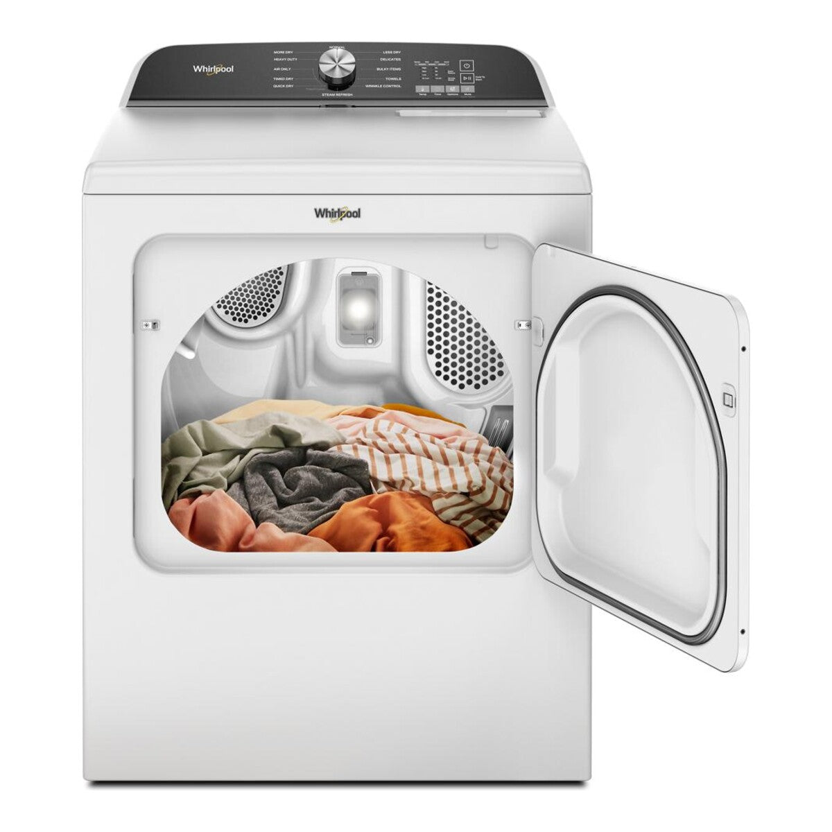 7.0 Cu. Ft. Whirlpool® Top Load Gas Dryer with Moisture Sensor