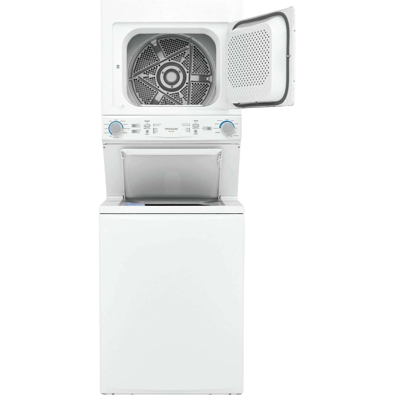 Electric Washer/Dryer Laundry Center - 3.9 Cu. Ft Washer and 5.5 Cu. Ft. Dryer