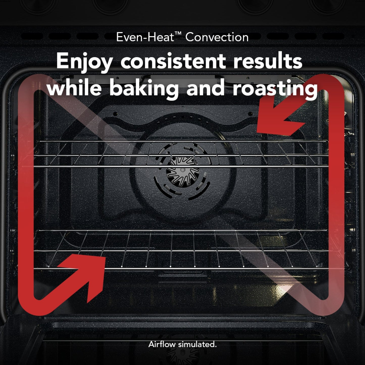 5.3 Cu. Ft. Smart Slide-in Electric Range with Convection Cooking Modes