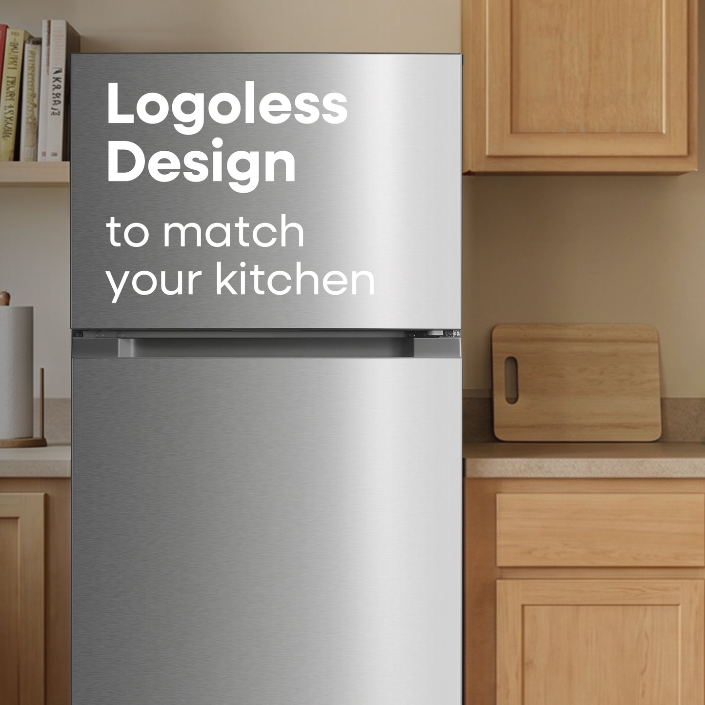Element 16.0 cu. ft. Top Freezer Refrigerator - Stainless Steel, ENERGY STAR (ERT16CGDS)