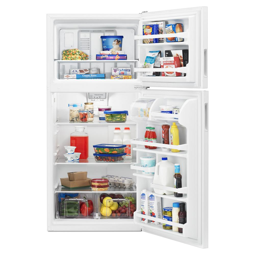 30-inch Amana® Top-Freezer Refrigerator with Glass Shelves