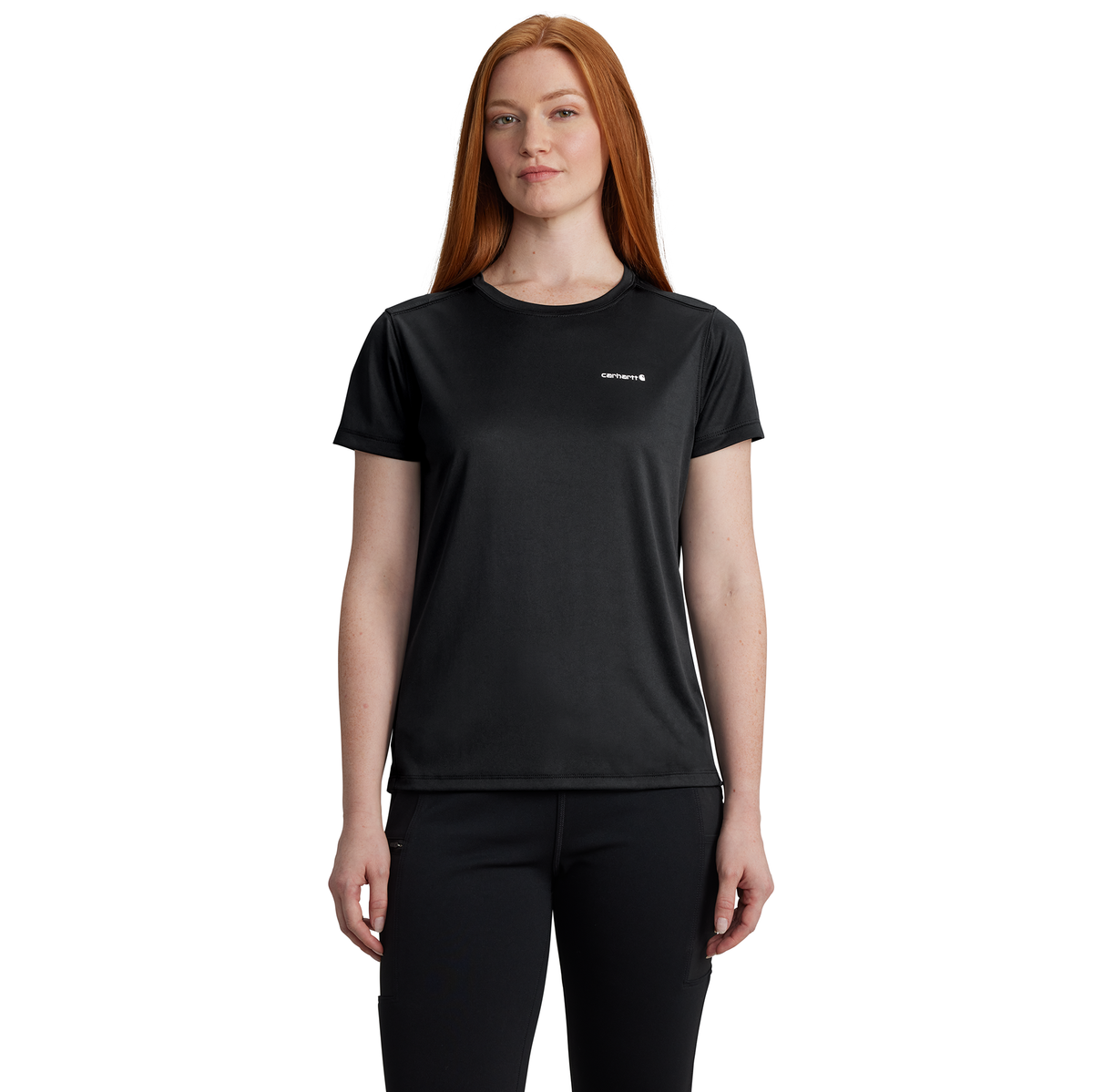 Carhartt Women's Force Sun Defender Relaxed Fit Short-Sleeve T-Shirt