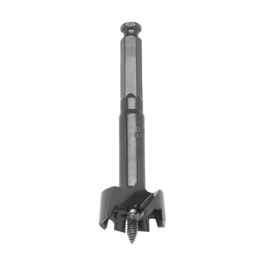 Milwaukee 1-1/8 inch selfeed drill bit with screw tip for wood cutting in power tool accessories and home improvement