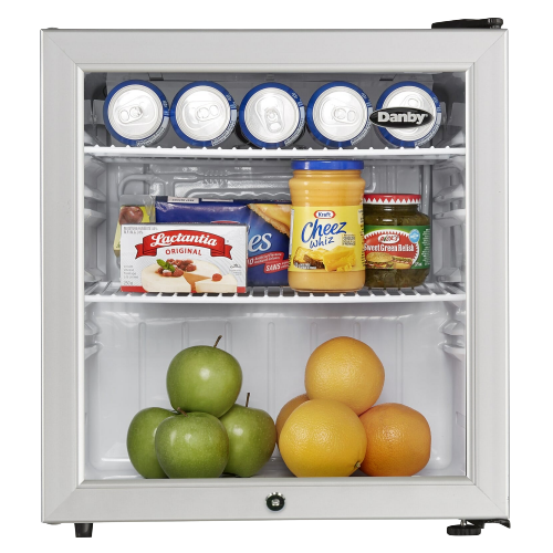 1.6 CuFt Commercial Rated Glass Door Compact All Refrigerator
