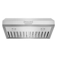 30-inch stainless steel commercial-style under-cabinet range hood with high airflow from KitchenAid Range Hoods collection