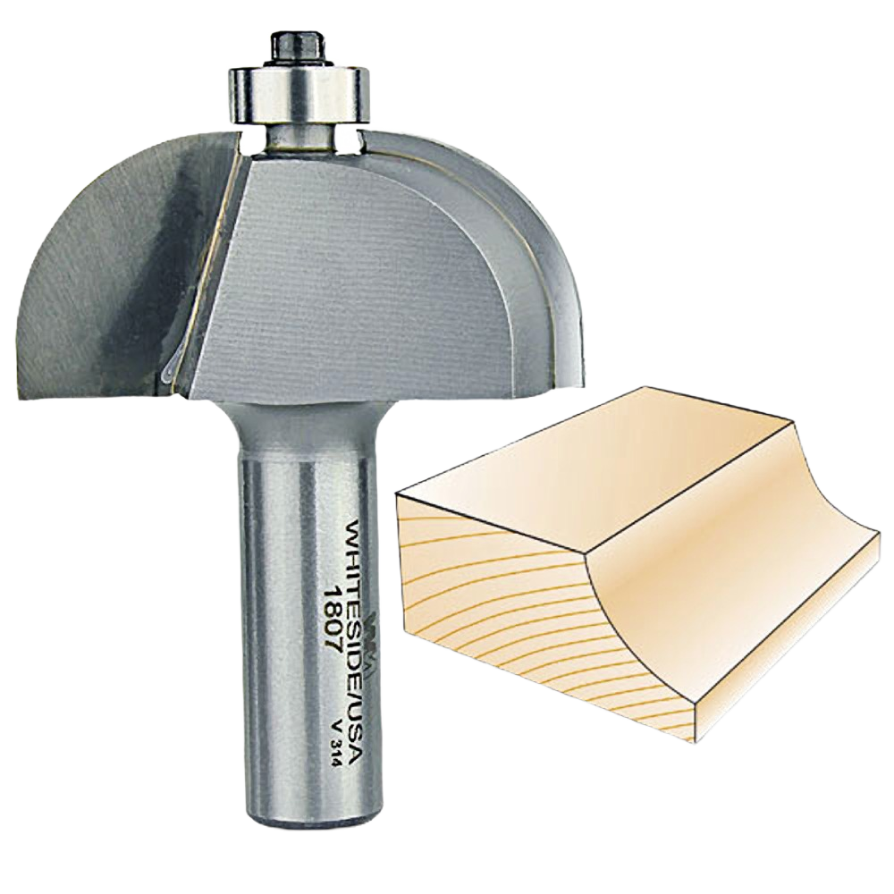 High-quality Whiteside cove router bit with carbide tip for woodworking in tool accessories and power tool collections under $100