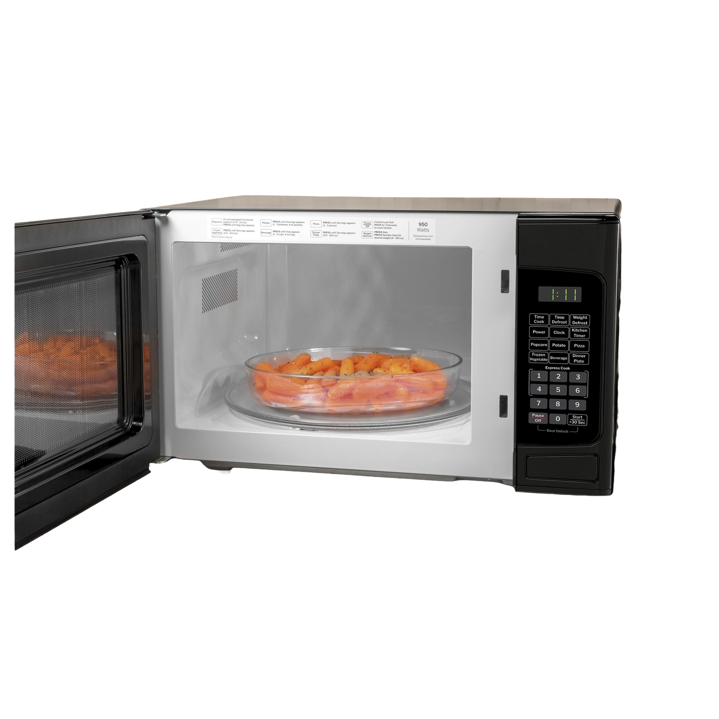 GE® 1.1 Cu. Ft. Capacity Countertop Microwave Oven
