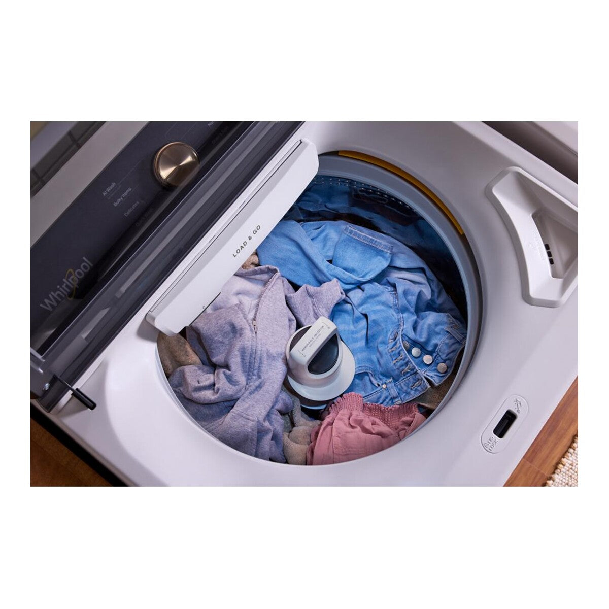 5.2 - 5.3 cu. ft. Smart Top Load Washer with the Removable Agitator