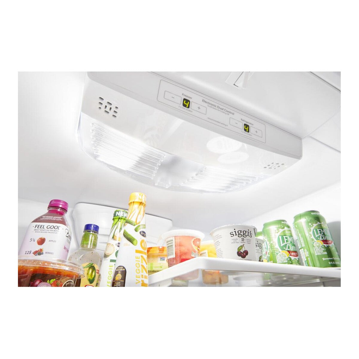 33-inch wide Bottom-Freezer Refrigerator - 22 cu. ft.