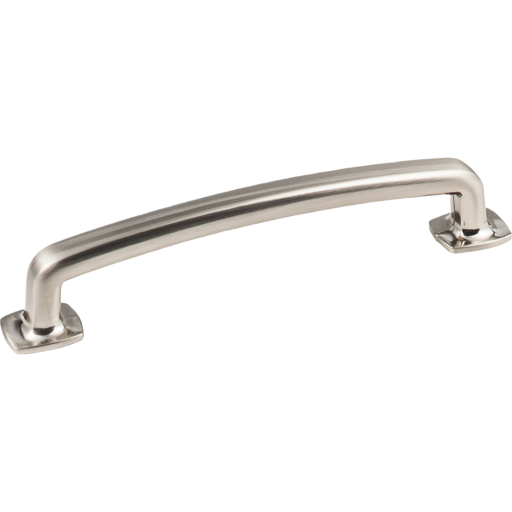 Satin nickel 128mm cabinet pull with modern design for furniture accessories and home improvement under $50 collection