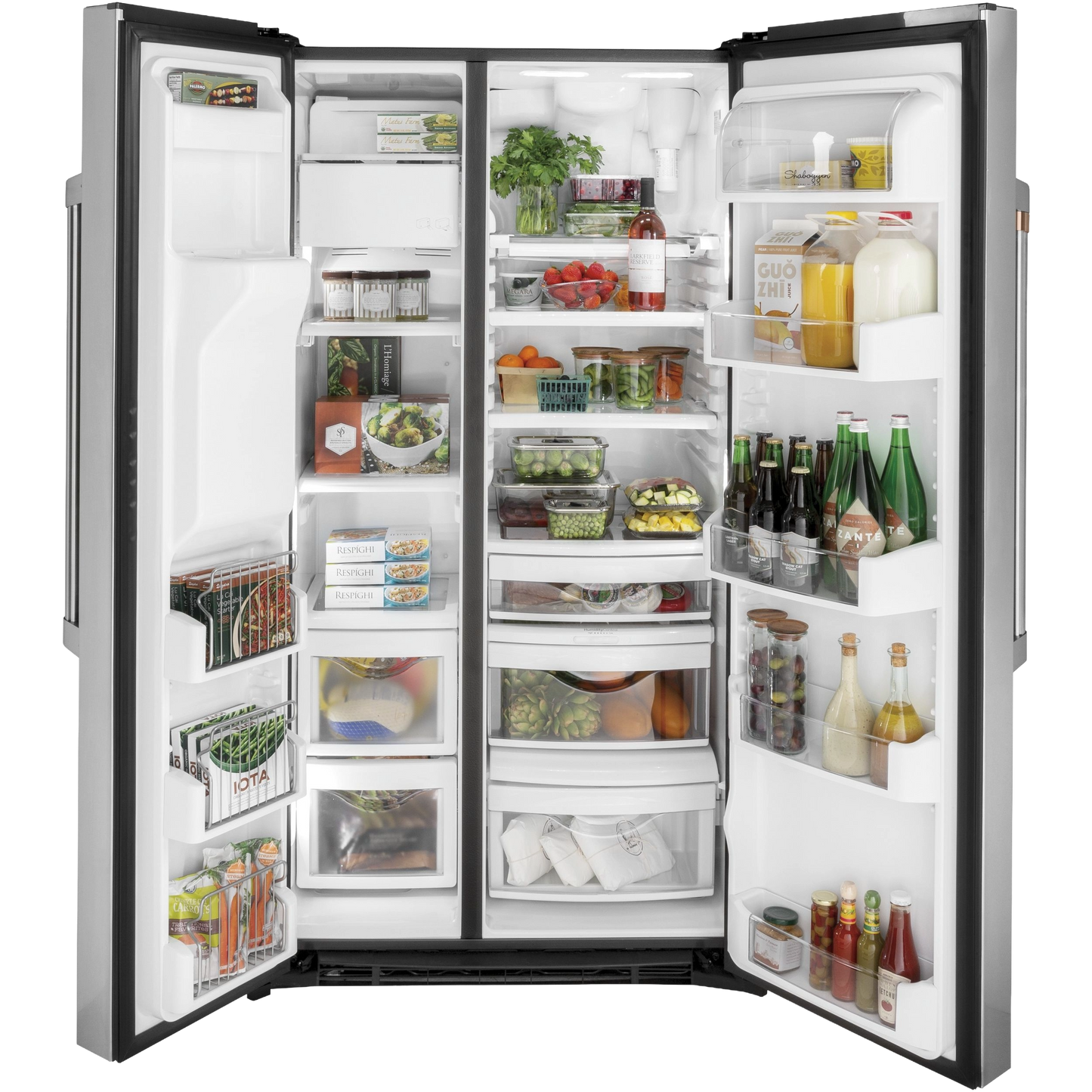 CAFÉ™ 21.9 Cu. Ft. Counter-Depth Side-By-Side Refrigerator