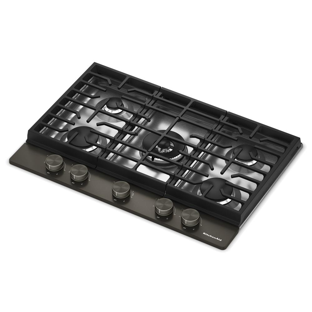 KitchenAid® 30 in. Gas Cooktop with 5 Burners and Integrated Wok Grate