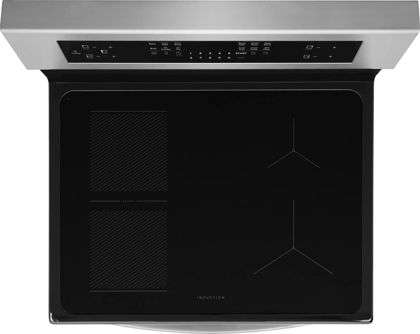 30" Freestanding Induction Range with Total Convection