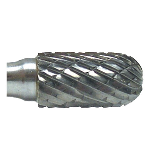Carbide rotary tool accessory with precision ground flutes for smooth shaping in home improvement projects