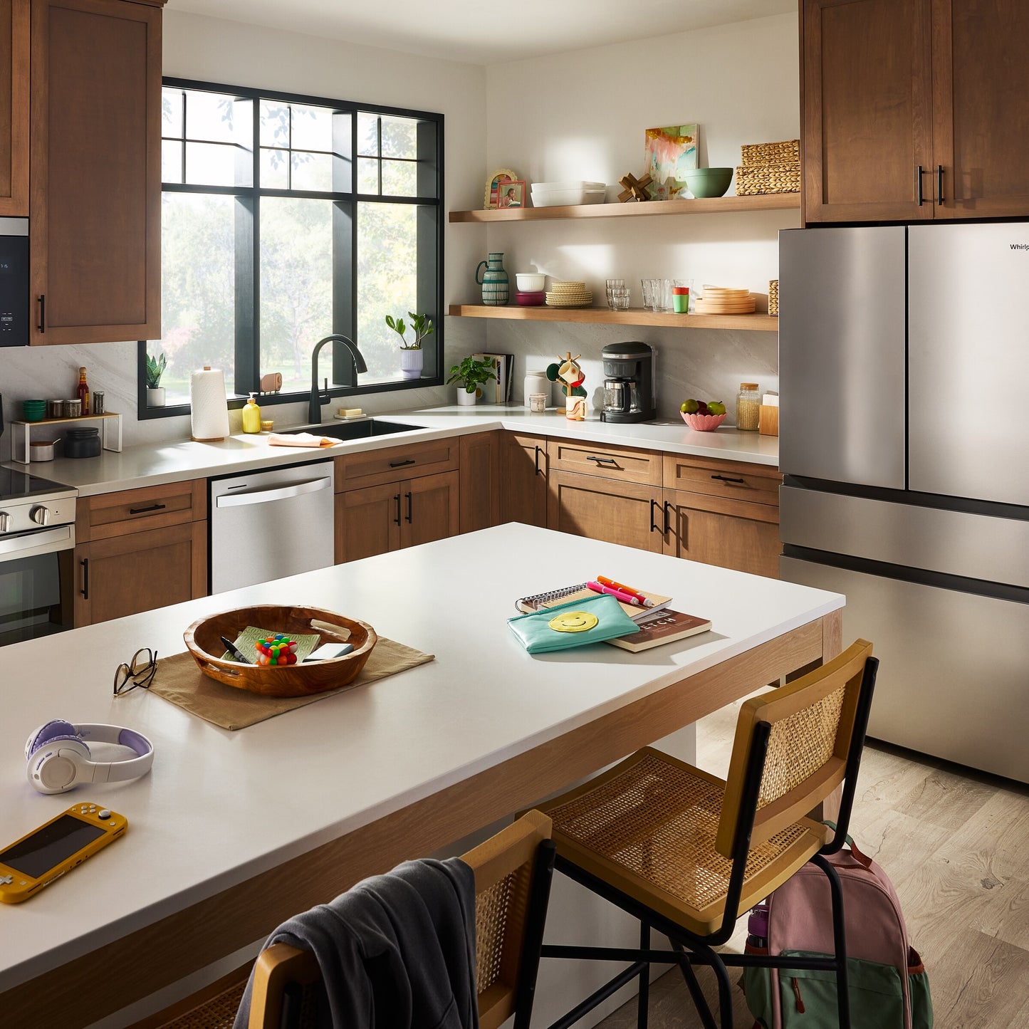Whirlpool® 30 Cu. Ft. Family-Sized Capacity French Door Refrigerator with Flexible Temperature Drawer