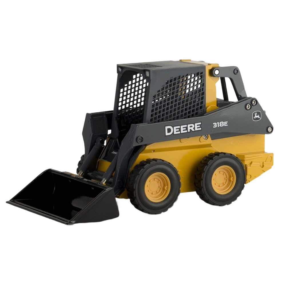 Die-cast scale model of a yellow and black skid steer loader toy for Vehicles & Remote Controlled Toys collection