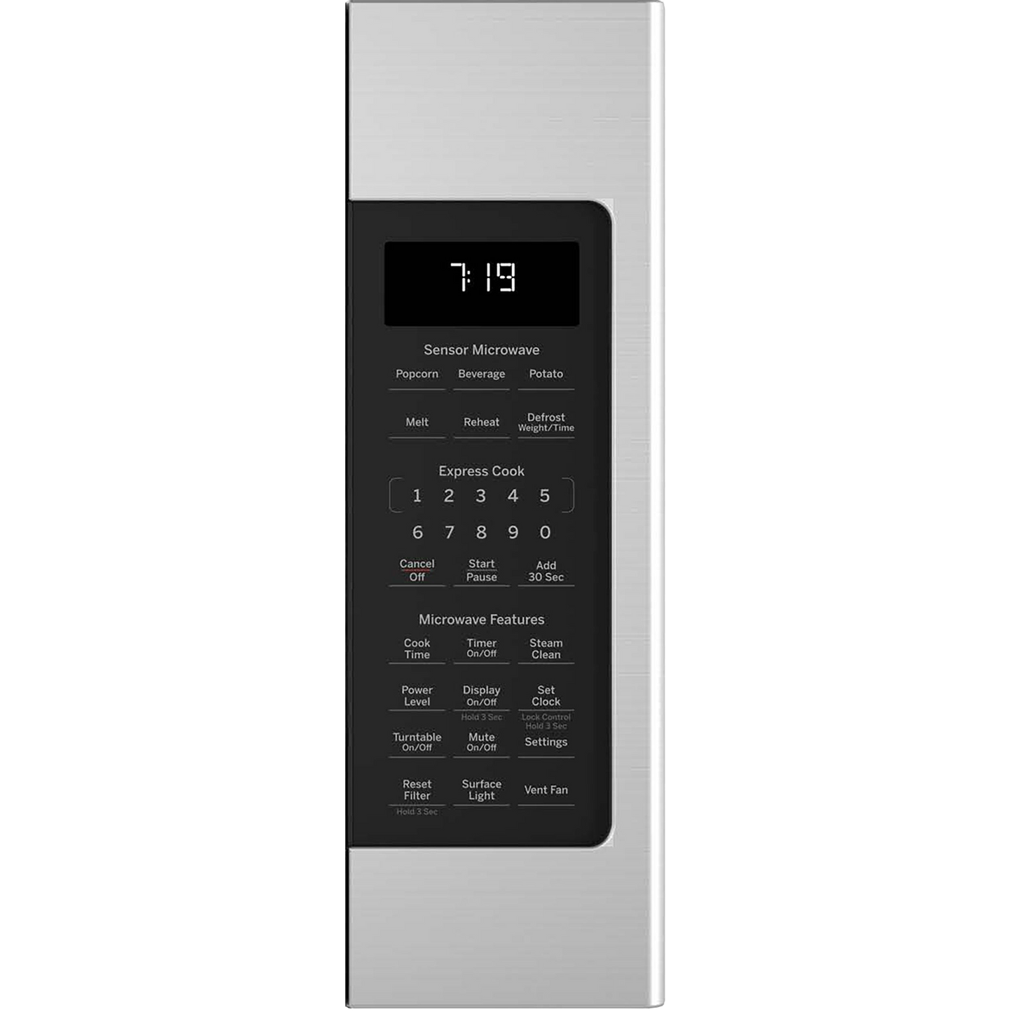 GE® 1.9 Cu. Ft. Over-the-Range Sensor Microwave Oven with Recirculating Venting
