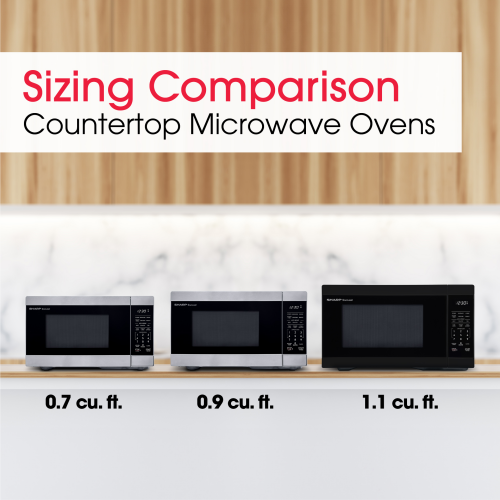 0.9 CF Countertop Microwave Oven
