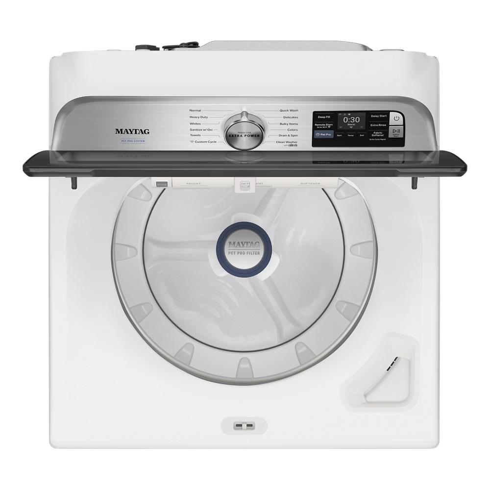 5.2 Cu. Ft. Pet Pro Top Load Agitator Washer with Extra Power and Sanitize Cycle with Oxi