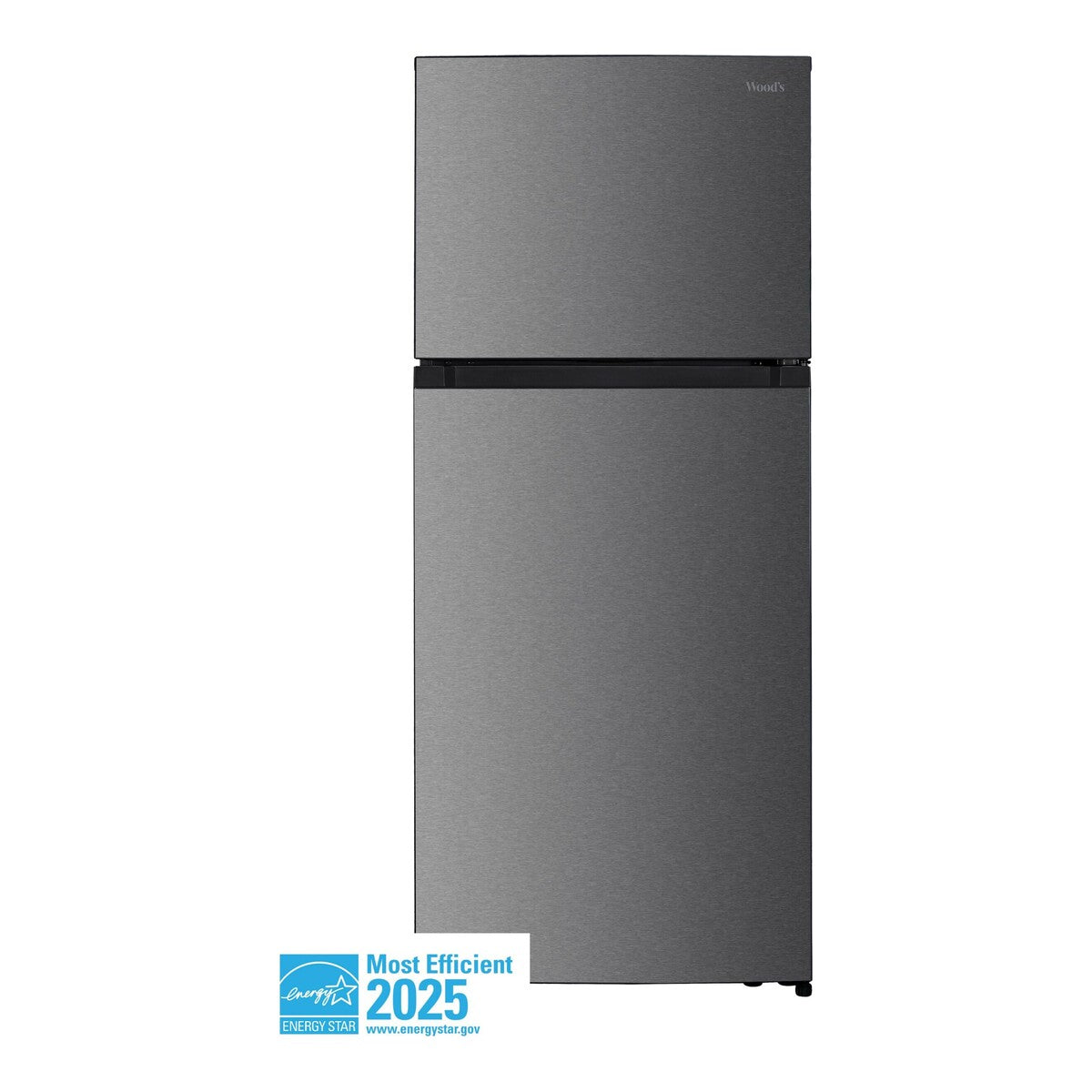Woods 18.0 cu. ft. Top Mount Frost-Free Fridge in Stainless Steel Look - WFF176SL