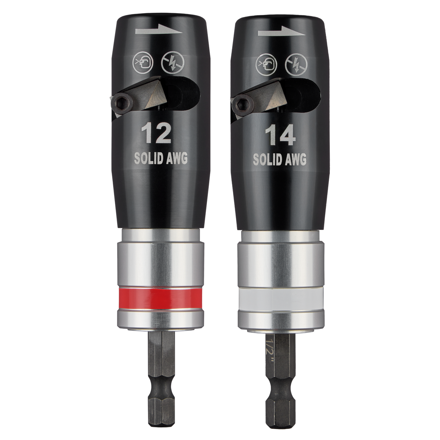 Milwaukee 2PC Solid Wire Stripper Set