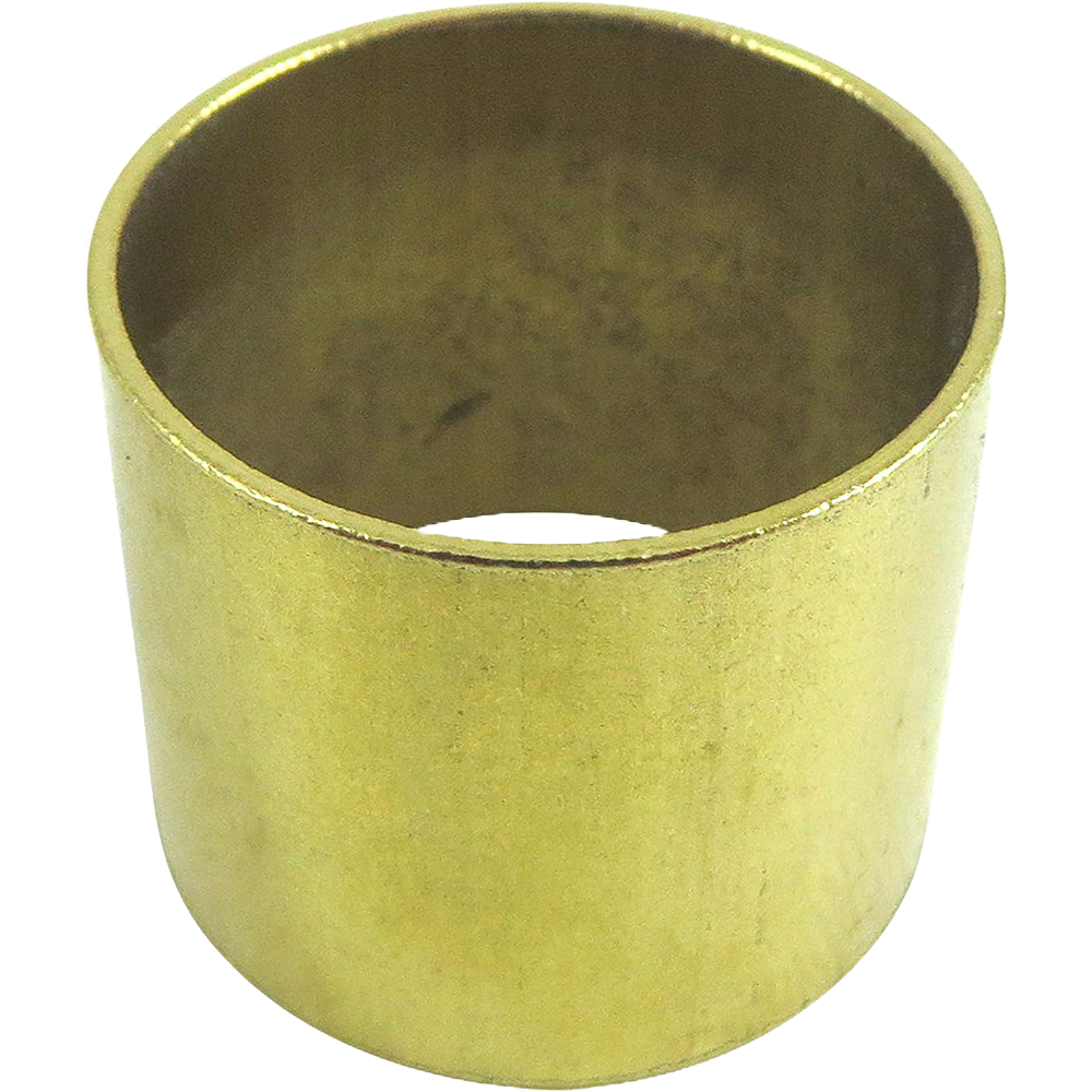 Solid brass 22 mm ferrule for woodworking tools, suitable for custom turning handles and home improvement projects