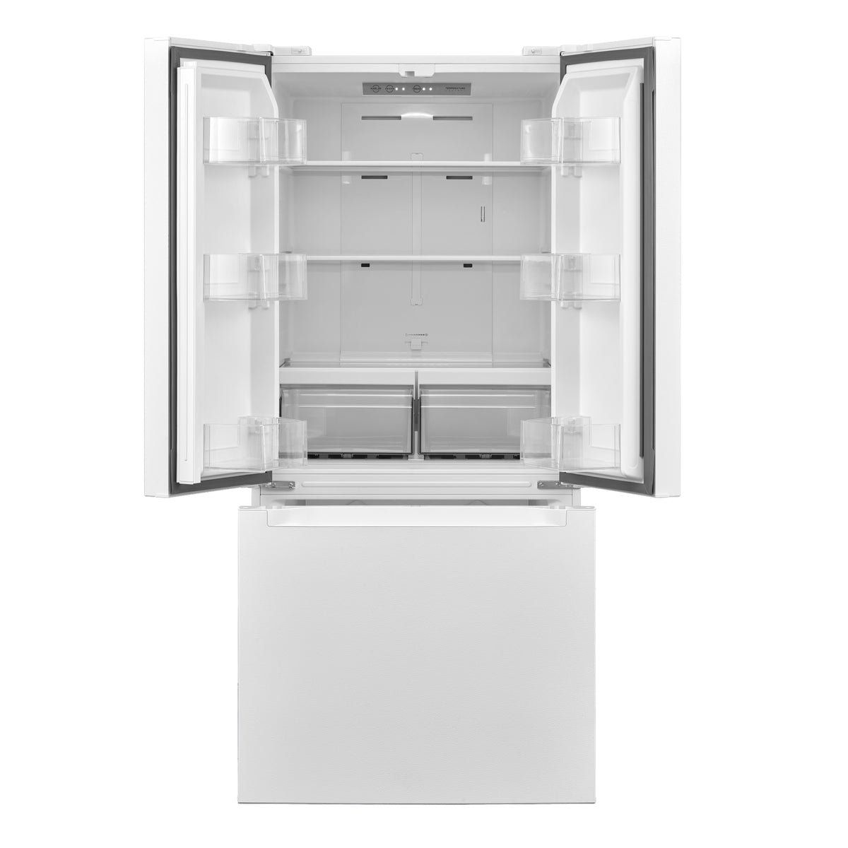 Element Electronics 18.4 cu. ft. French Door Refrigerator - White, ENERGY STAR (ERFD19CGCW)