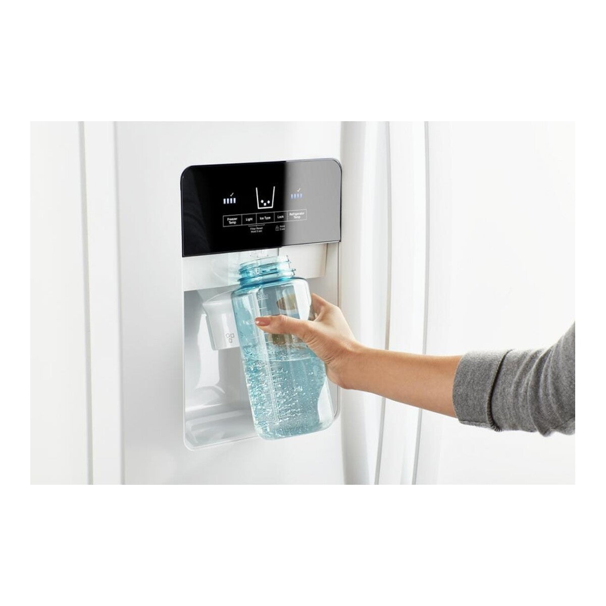 36-inch Wide Side-by-Side Refrigerator - 25 cu. ft.