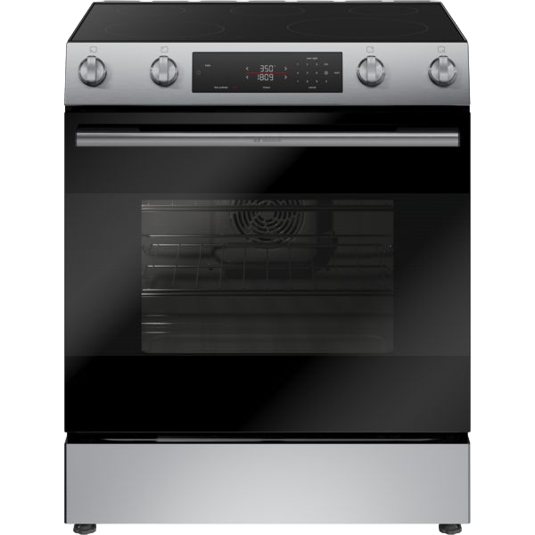 100 Series, Electric Freestanding Range, 30'', Stainless Steel