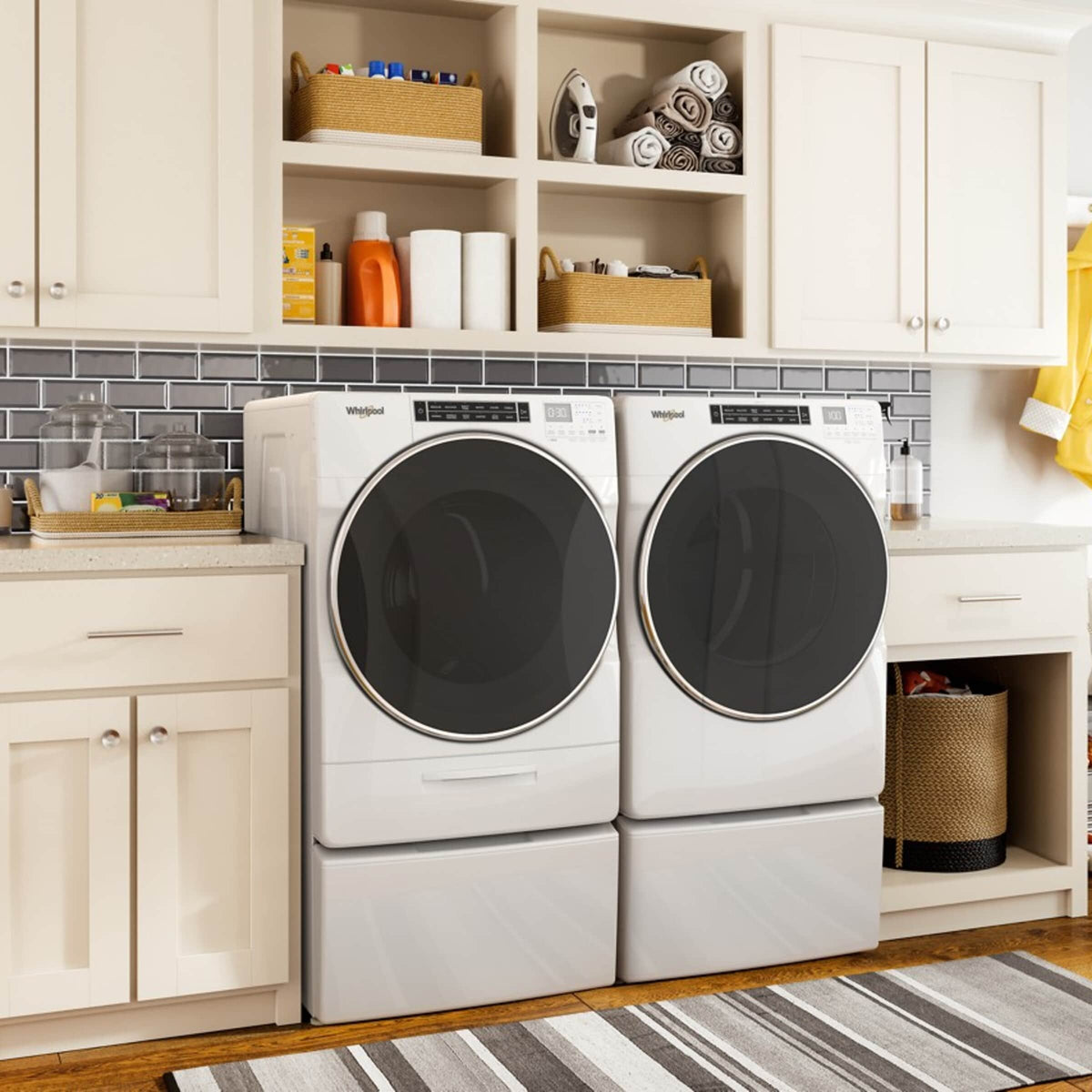 7.4 cu. ft. Front Load Gas Dryer with Steam Cycles