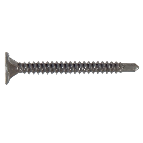 Hillman cement board screw with sharp point for wood and steel, suited for home improvement fasteners under $50