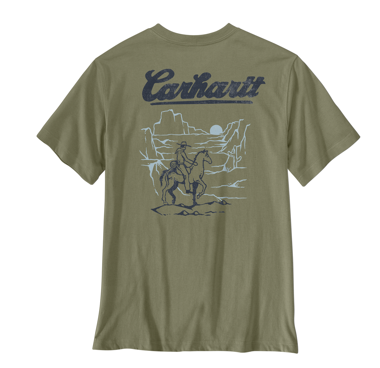 Carhartt Men's Irvine Relaxed Sunset Cowboy T-Shirt