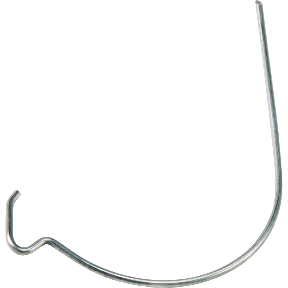 Steel wall hook with curved design for easy drywall hanging, suitable for hardware and fasteners under $50 collections