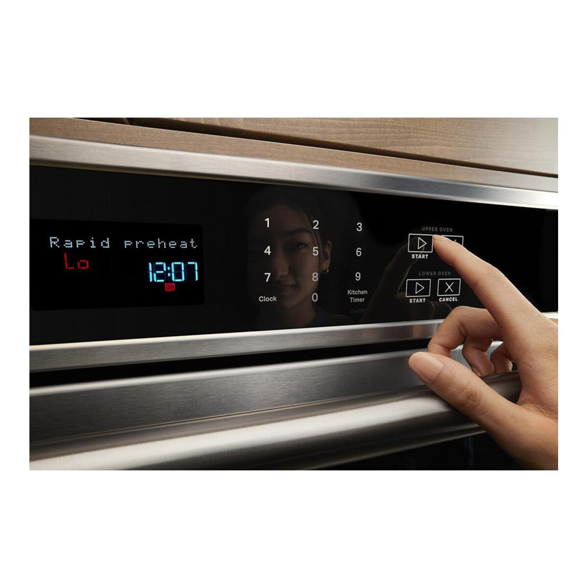 30-Inch Double Wall Oven with EvenAir™ True Convection System - 10.0 Cu. Ft.