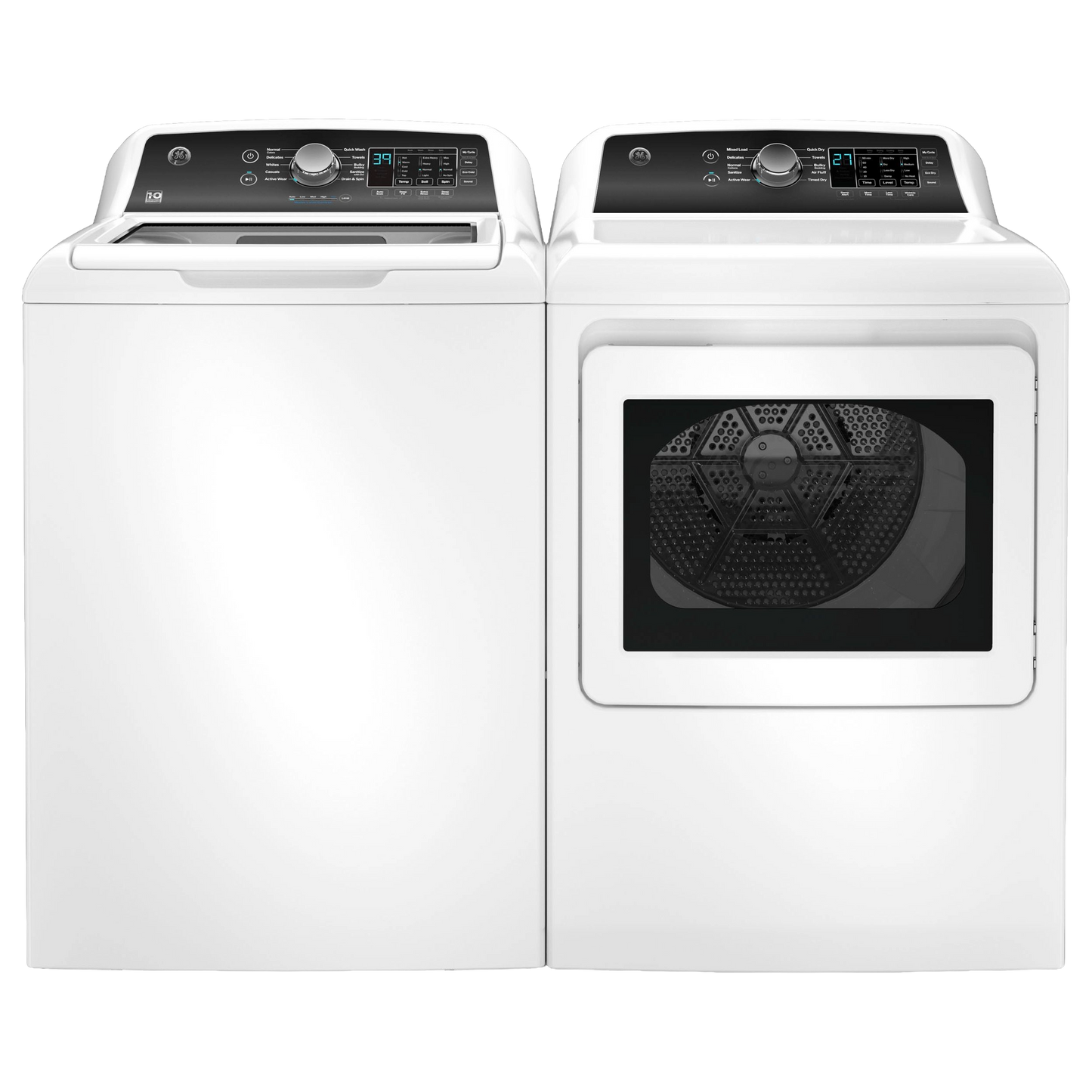 GE® 7.4 cu. ft. Capacity Gas Dryer with Up To 120 ft. Venting and Sensor Dry