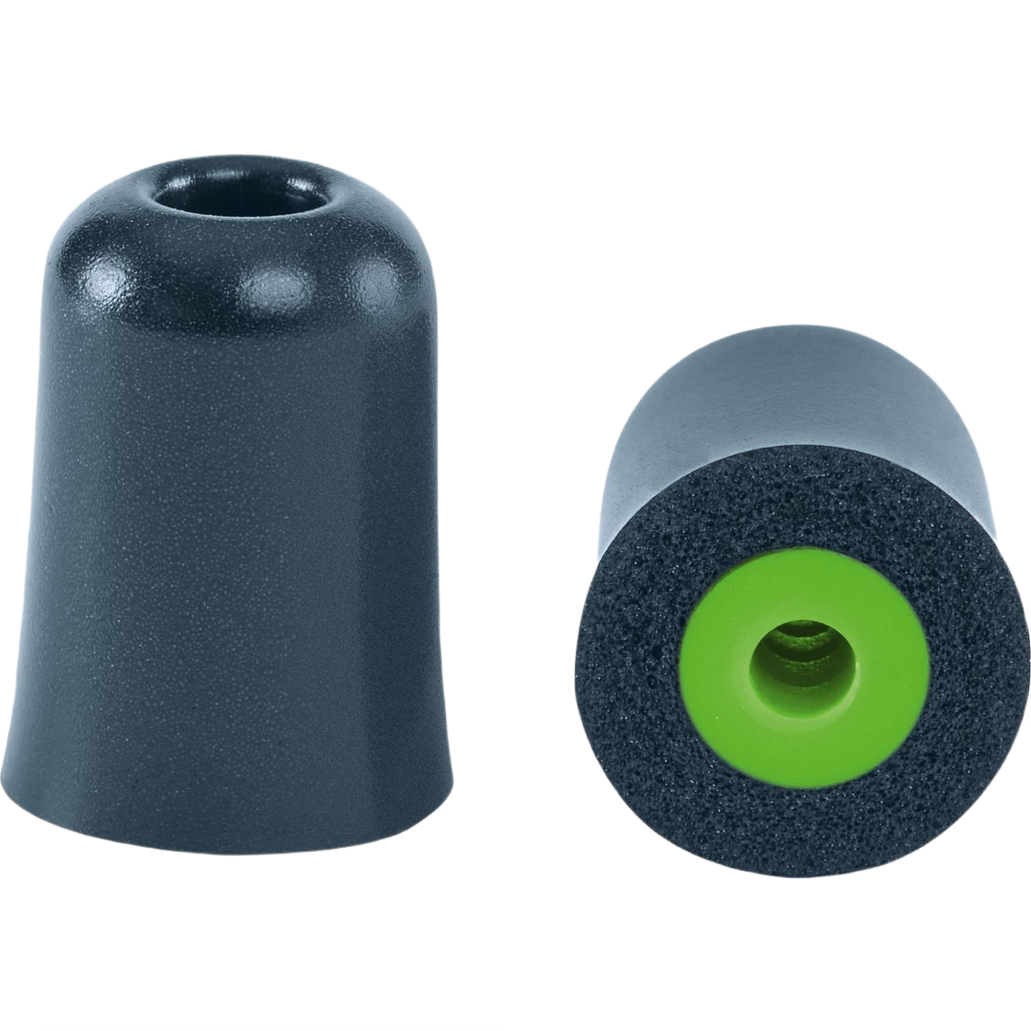 Black and green cordless Bluetooth earplugs for hearing protection in safety and tool accessories collections under $50