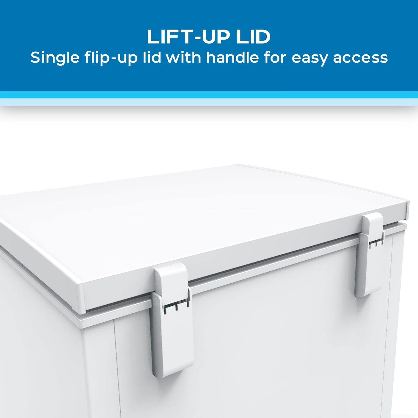 Avanti 5.0 cu. ft. Garage Ready Convertible Chest Freezer - White