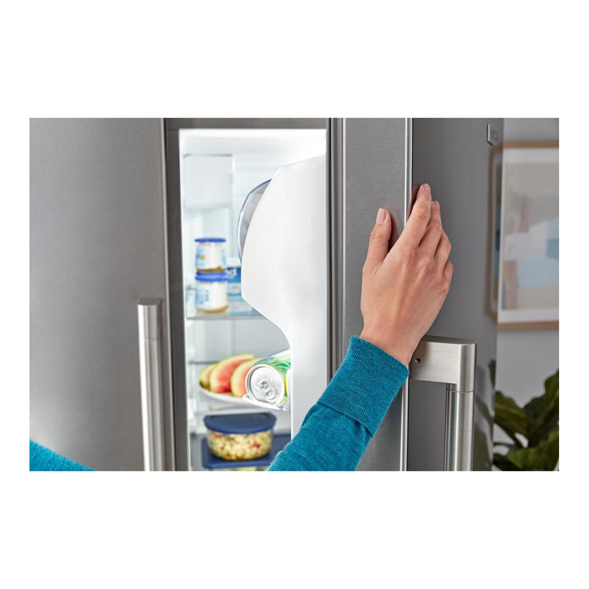 36-Inch Wide Side-by-Side Refrigerator - 25 Cu. Ft.