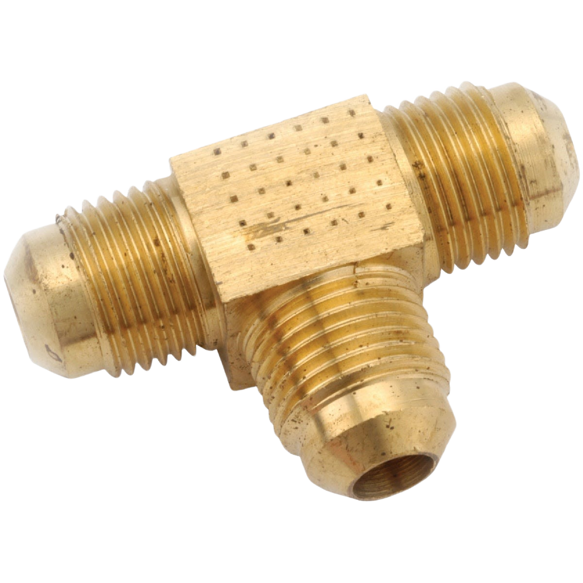 Brass low lead flare 3-way tee fitting for plumbing in pipes & fittings and under $50 collections