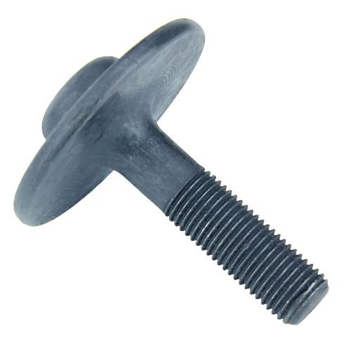 Black cylindrical head screw with threaded shaft for John Deere parts and hardware collections under $50