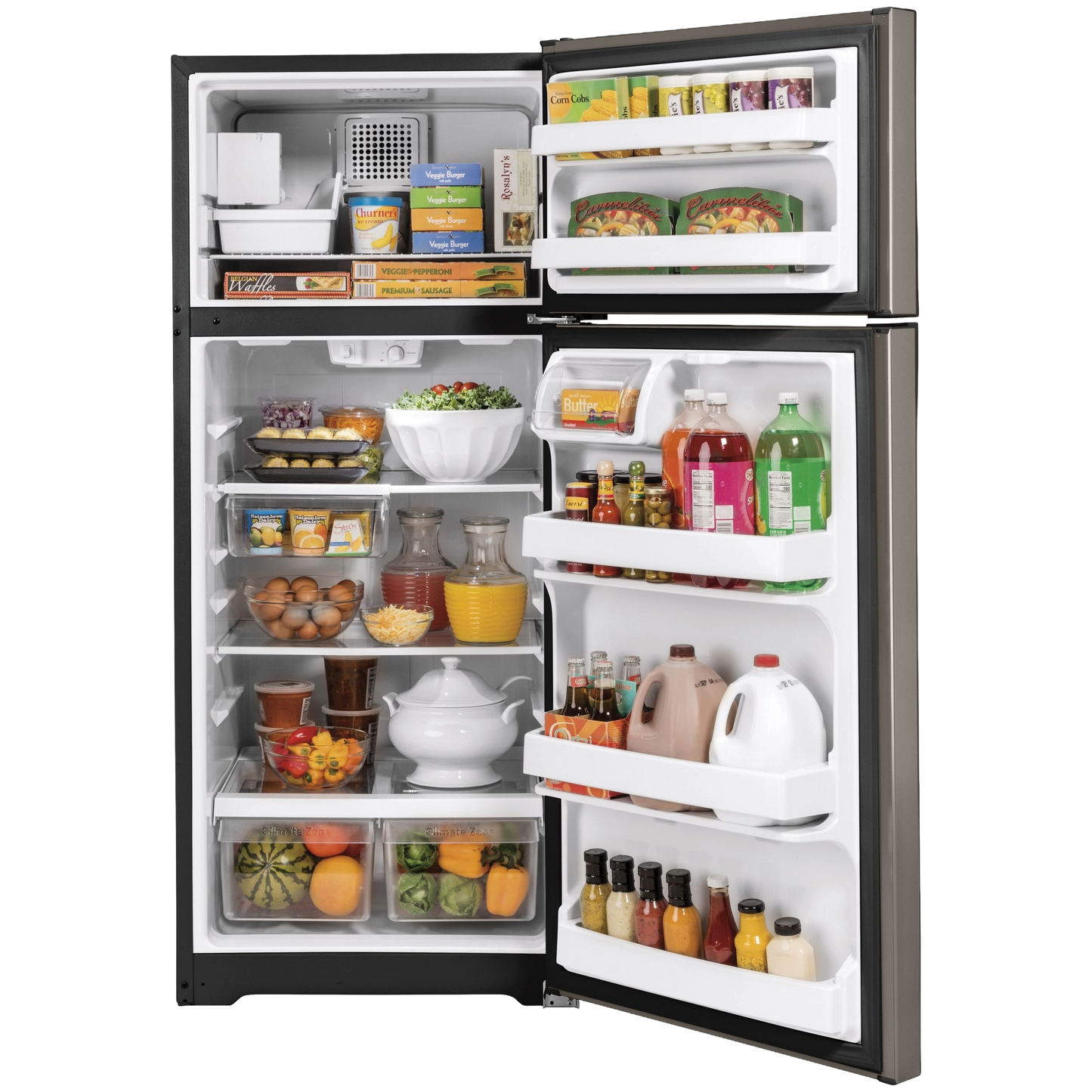 GE® ENERGY STAR® 17.5 Cu. Ft. Top-Freezer Refrigerator