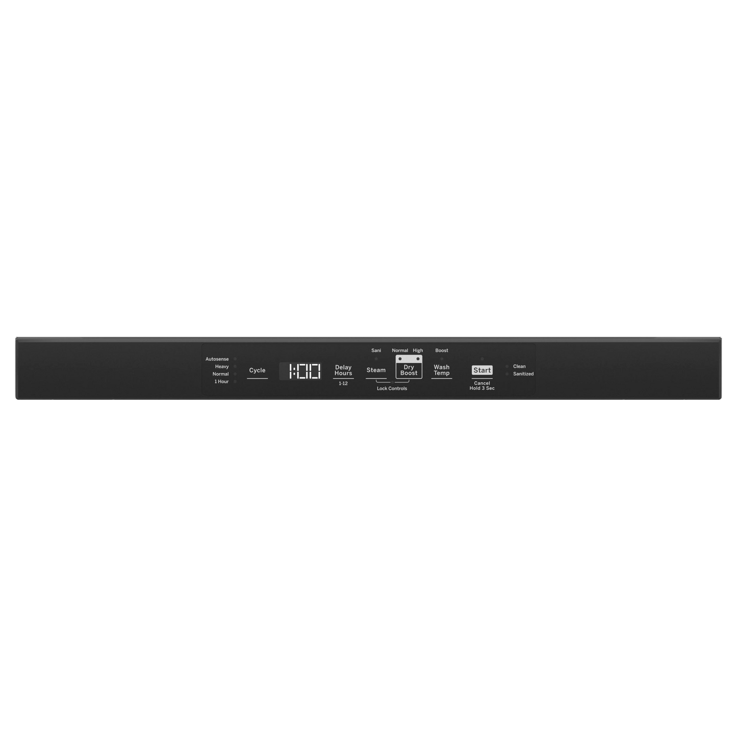 GE® ENERGY STAR® Top Control Hybrid Tub Dishwasher with Third Rack, Bottle Jets, Dry Boost & 50 dBA