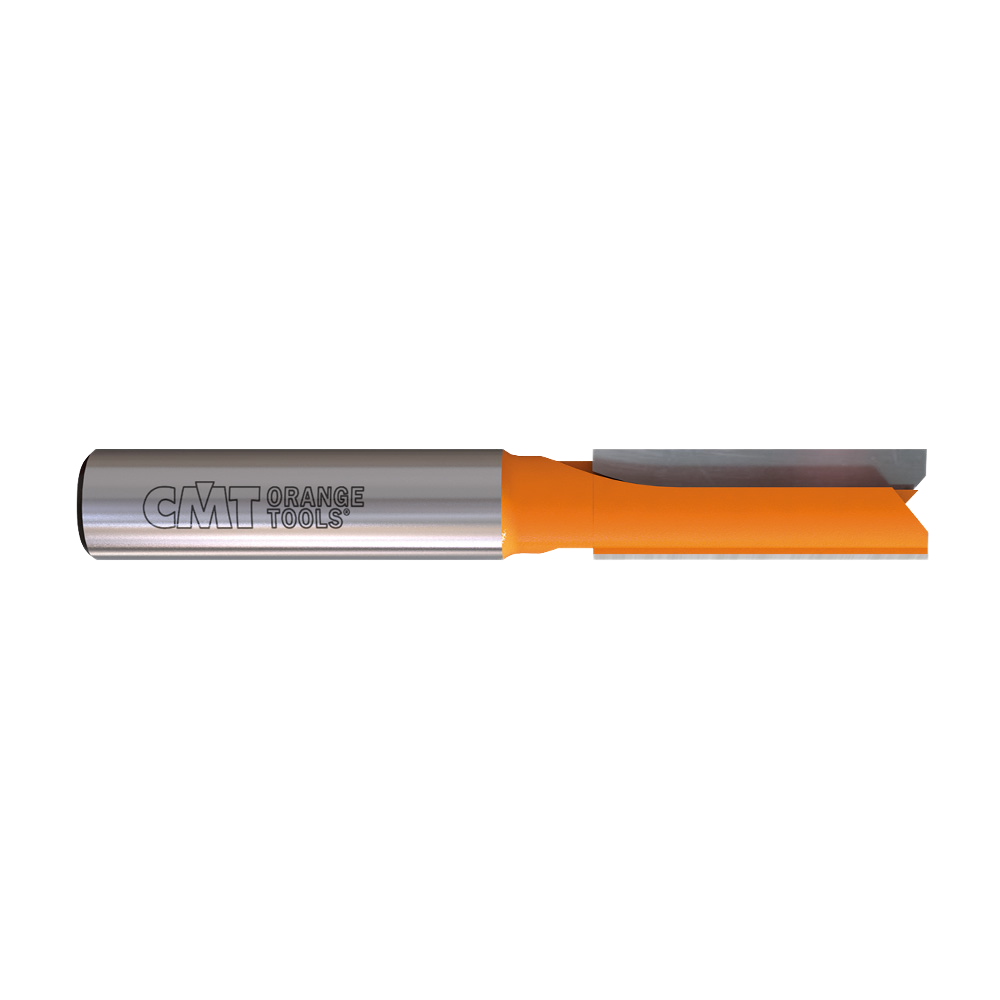 CMT Orange Tools 1/4" Solid Carbide Straight Bits, Long Series, 1/4" Shank