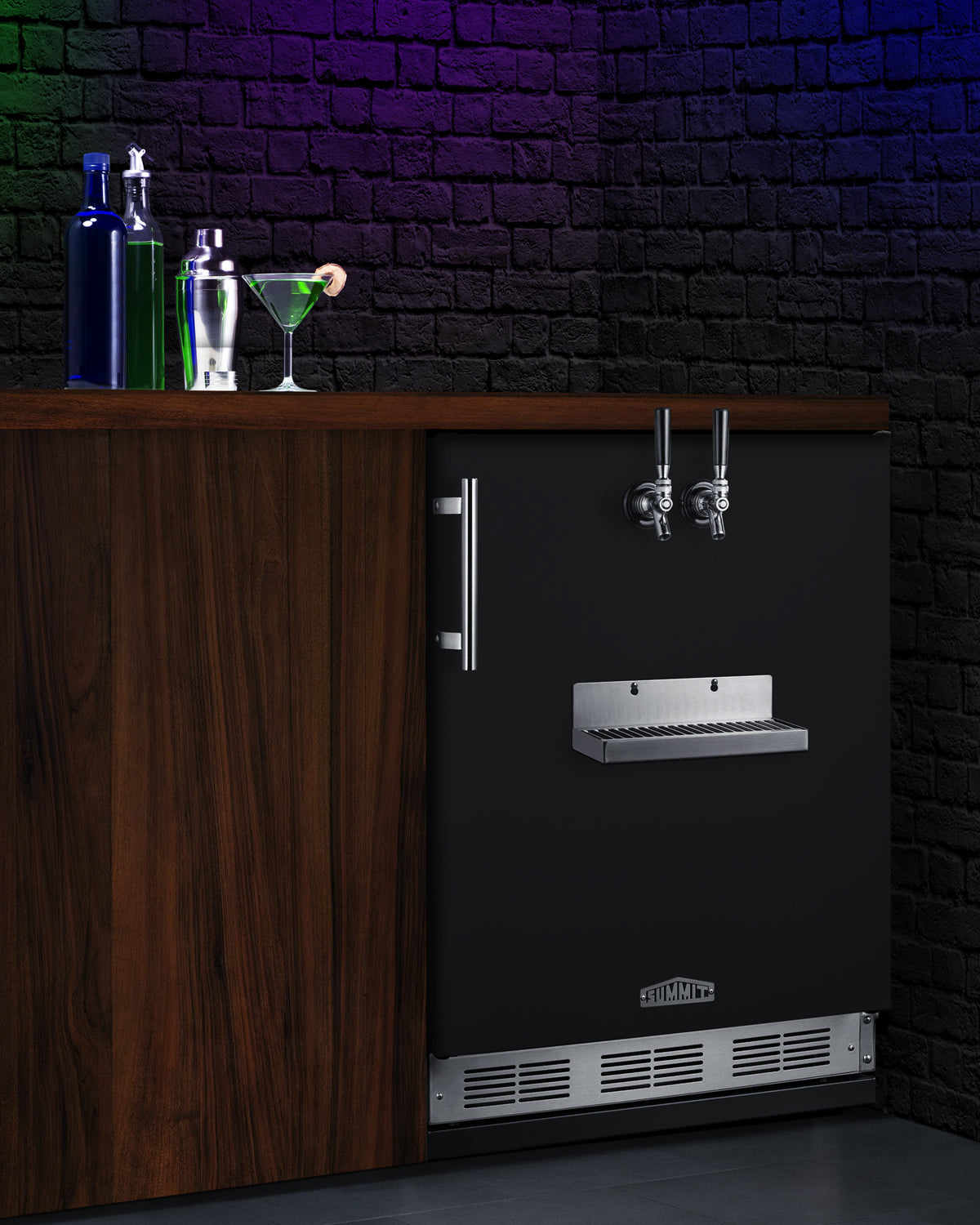 24" Wide Front Tap Built-In Beer Kegerator