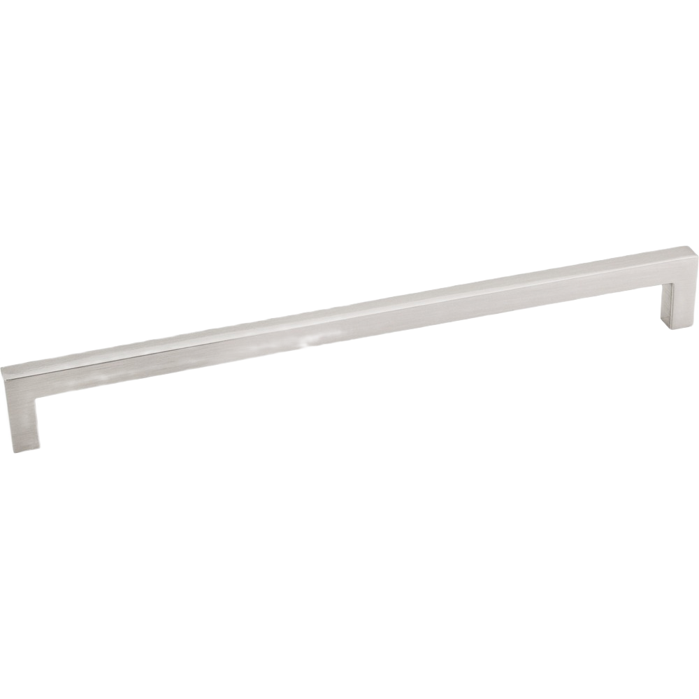 Satin nickel cabinet pull with square design for furniture hardware and home improvement projects under $50 collection